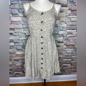 Japna handmade with love in India leopard print button up dress with pockets